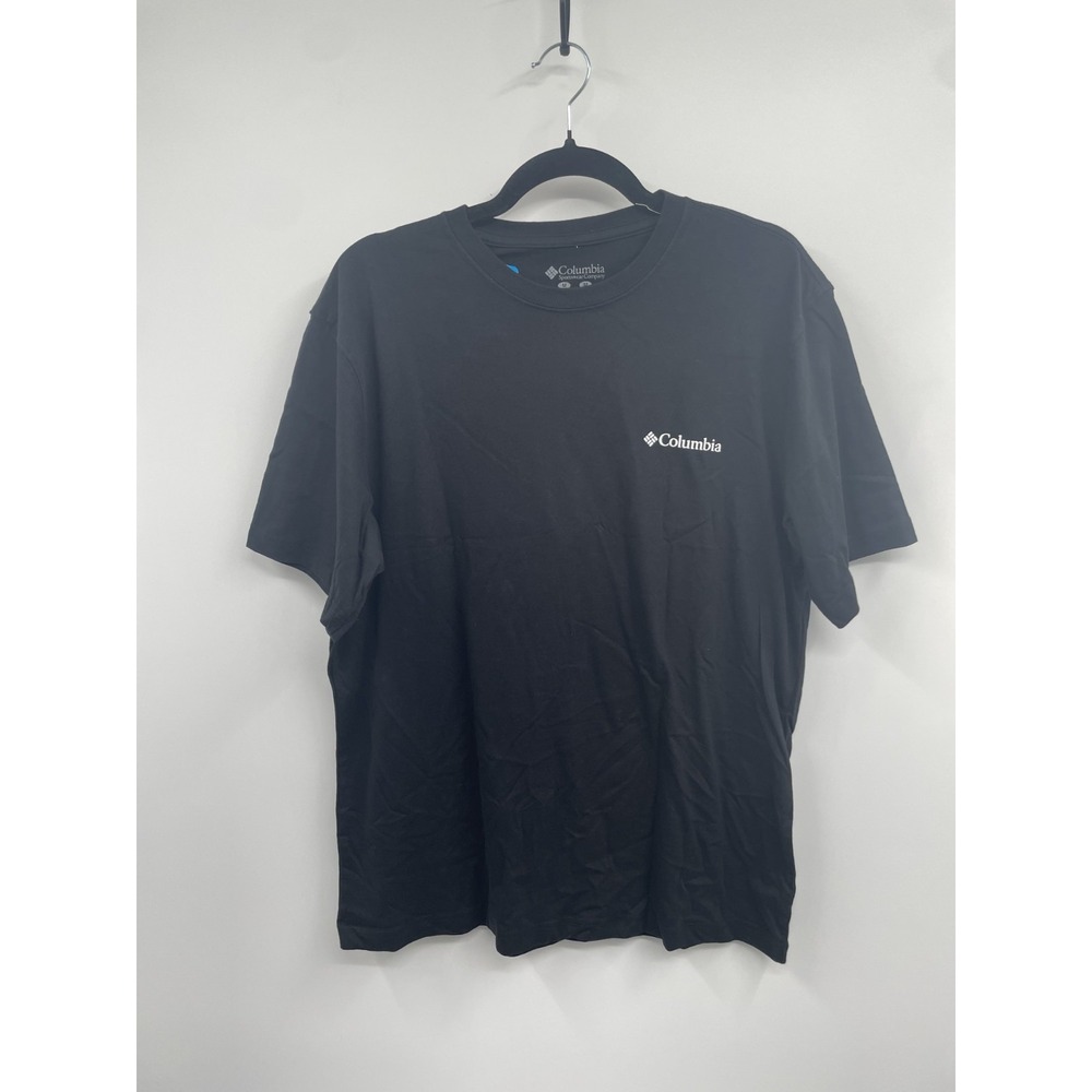 Columbia CSC Brogue T-Shirt Mens Medium Black Graphic Print Short Sleeve NWT